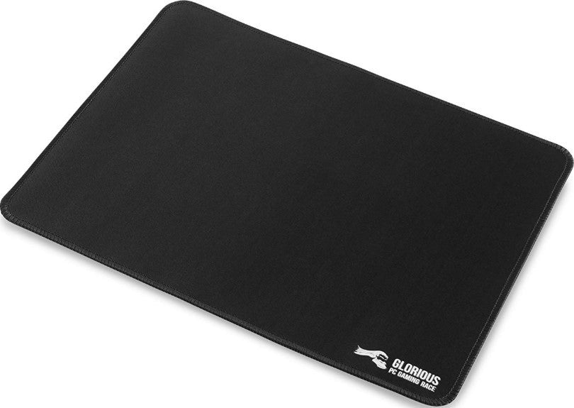 Glorious G-L Extended Gaming Mouse Pad/Mat, Long Black Cloth, Mousepad, Stitched Edges, 11x13 | G-L - Desert Games