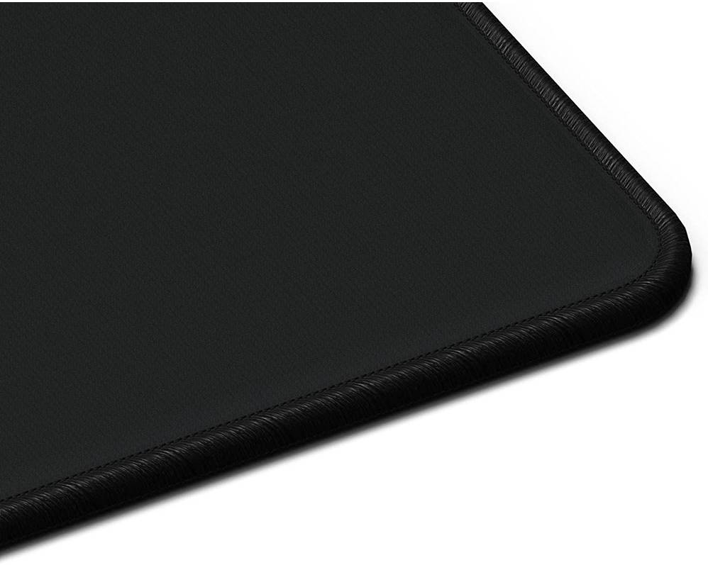 Glorious Sound Dampening Keyboard Mat, 75% TKL Compact Keyboard Deskpad, Non-Slip Rubber Base, Washable Cloth Surface, Durable Stitched Edges, 13.7 x 5.7 in, Black | GLO-KBM-TKL-B - Desert Games