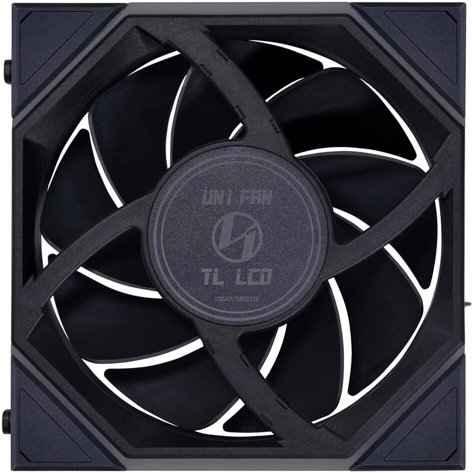 Lian Li Uni Fan TL 120 Case Fan, Triple Pack, W/ Controller, Black | G99.12TLLCD3B.00 - Desert Games
