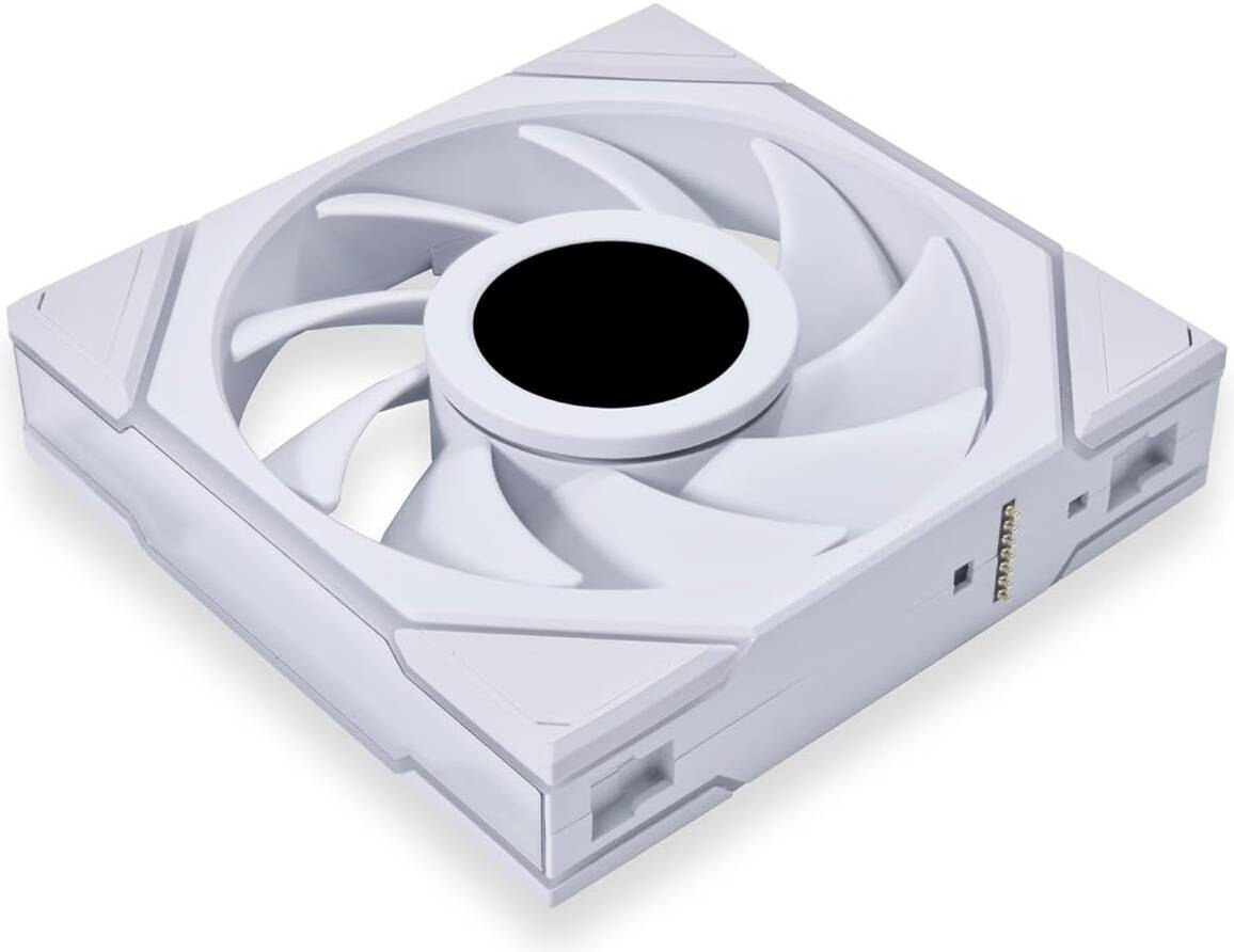 Lian Li Uni Fan TL 120 Case Fan, Triple Pack, W/ Controller, White | G99.12TLLCD3W.00 - Desert Games