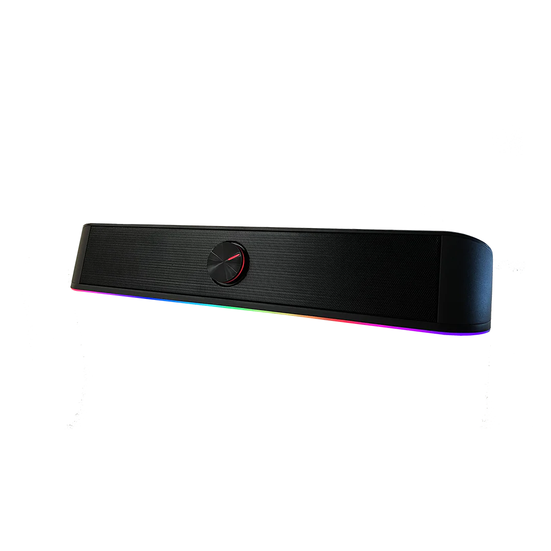 Twisted Minds TM-SP-163 RGB 2.0 Wired Sound Bar - Desert Games