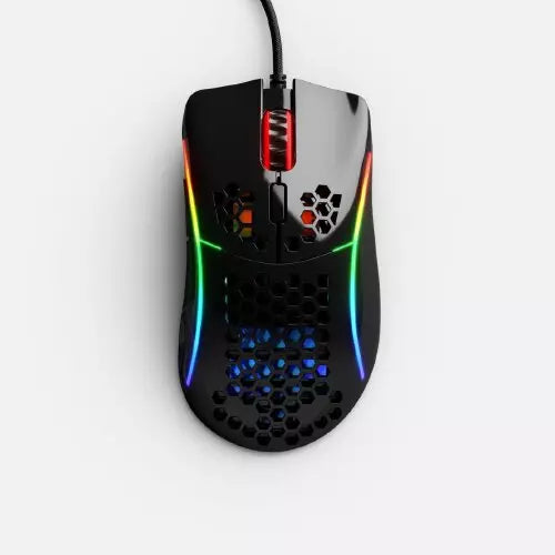 Glorious Model D Minus Gaming Mouse - Glossy Black | GLO-MS-DM-GB - Desert Games
