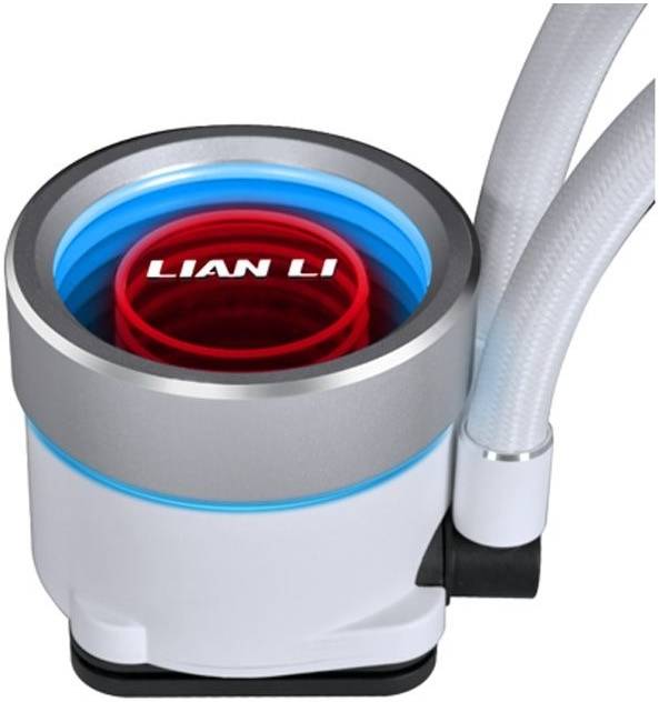 Lian Li Galahad II Trinity Liquid CPU Cooler, White | GA II-240SL-INF-White - Desert Games