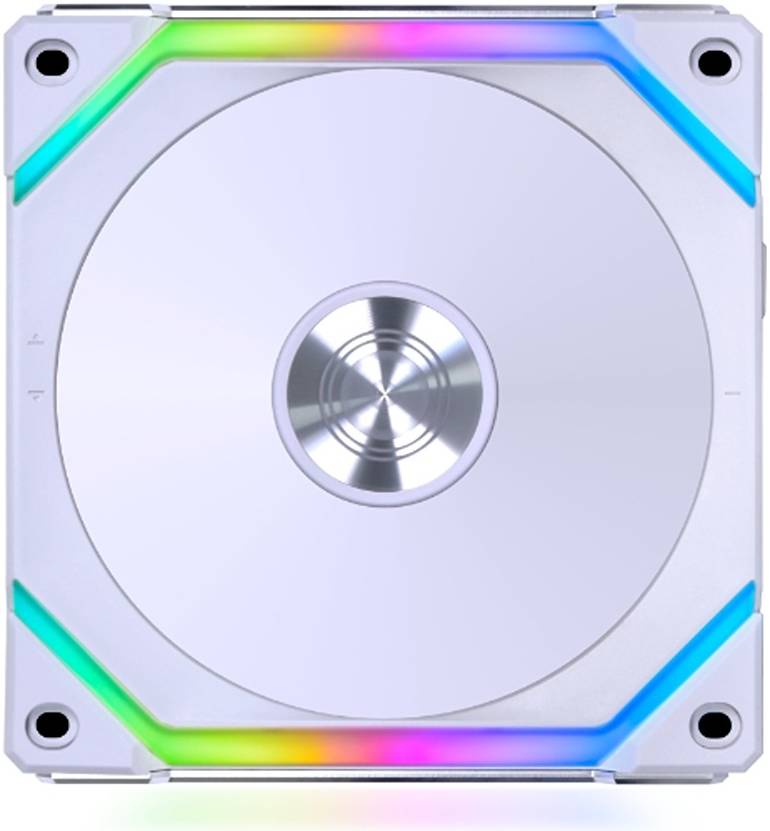 Lian-Li UNI FAN SL120 V2 Revolutionized Daisy-Chain ARGB Fan, 1 Pack, White | G99.12SLV21W.00 - Desert Games