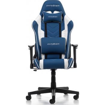 DXRacer P132 Prince Series Gaming Chair - Blue/White - Desert Games