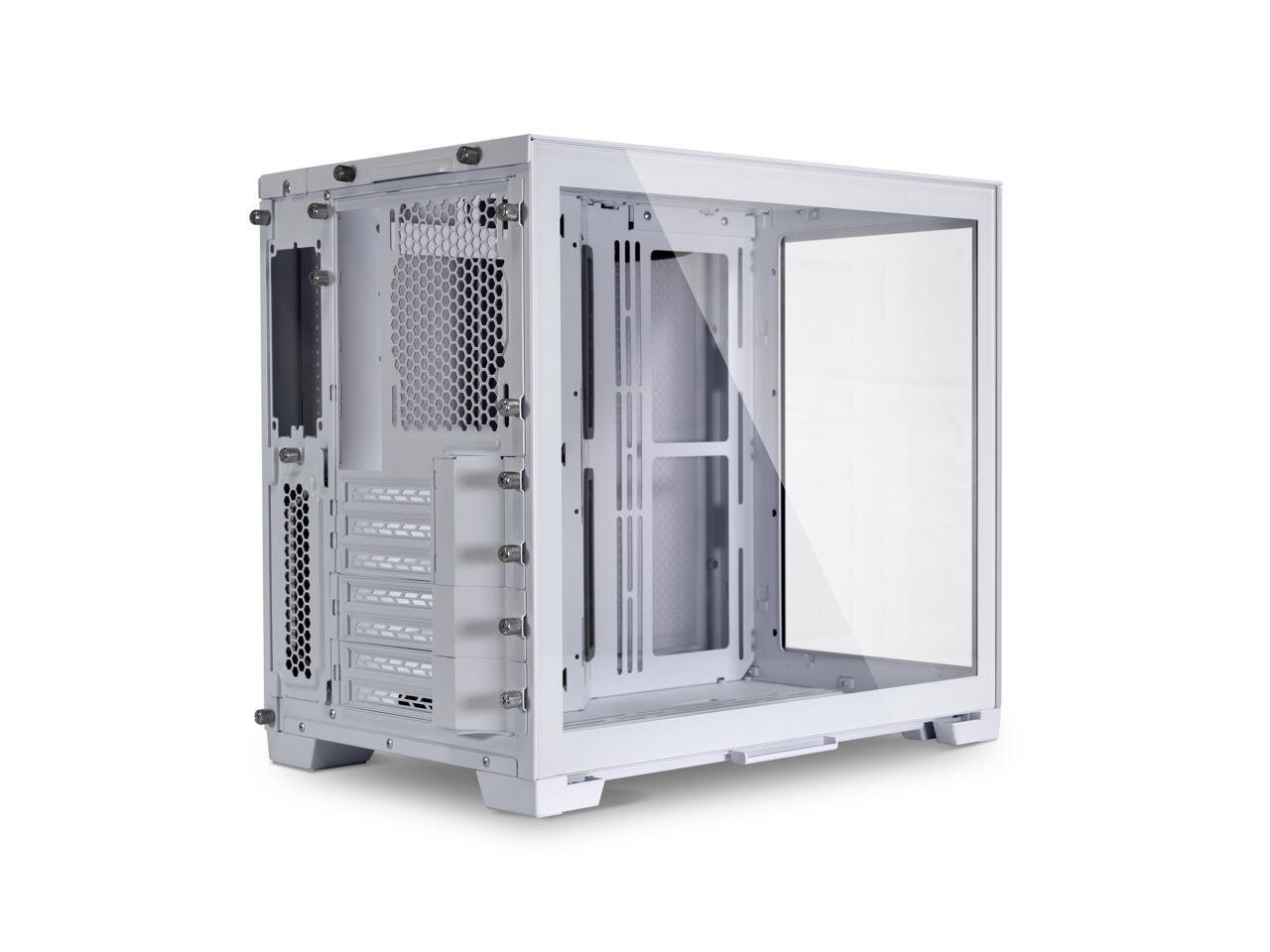 Lian Li O11 Dynamic Mini Tempered Glass ATX Case - Snow White | OG99.O11DMI-SW - Desert Games