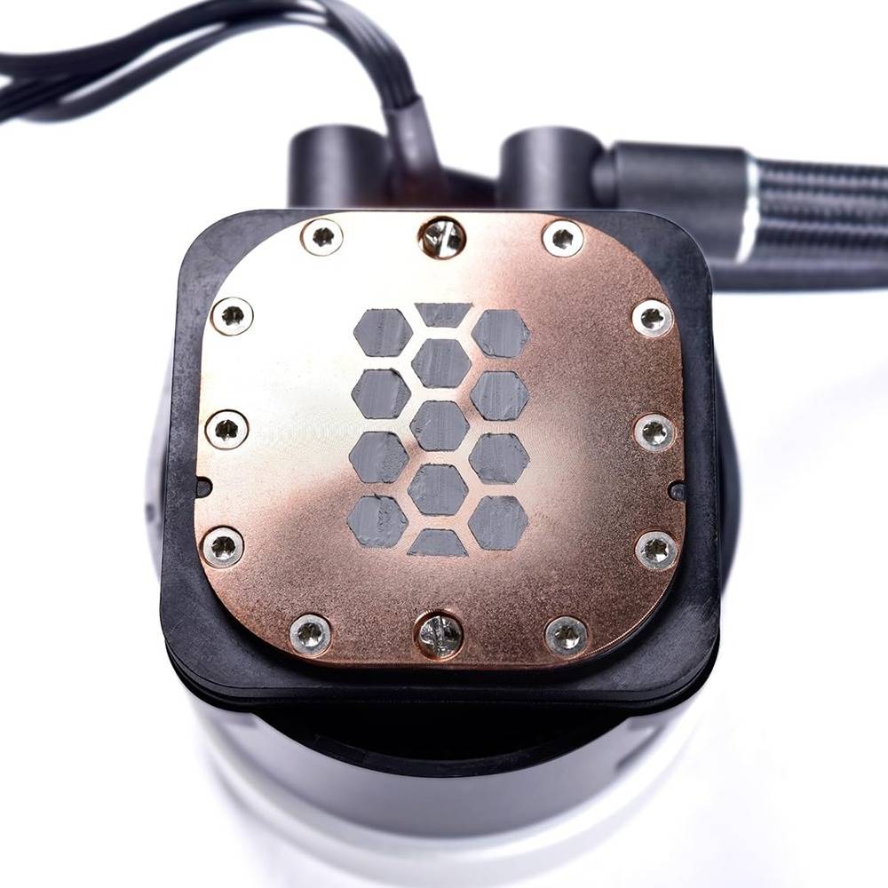 Lian Li Galahad II Trinity 240 Liquid CPU Cooler, 240mm Radiator, 2x 120mm Fans, 3200RPM Pump Speed, 79.9CFM Fan Airflow, 2450RPM Fan Speed, Fluid Dynamic Bearing, Black | GA2T24B - Desert Games