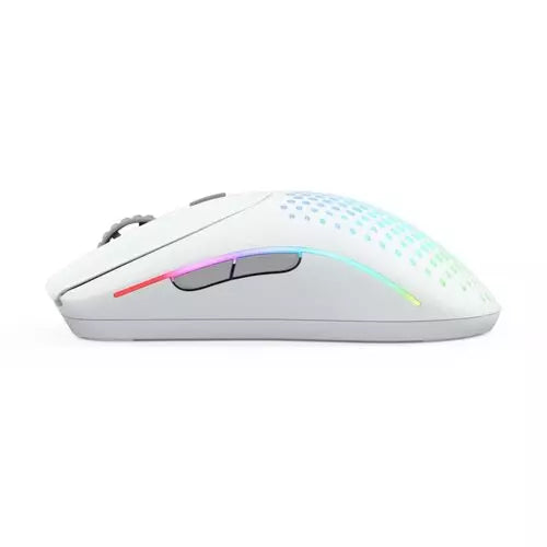 Glorious Model O 2 Wireless RGB Optical Gaming Mouse - Matte White | GLO-MS-OWV2-MW - Desert Games
