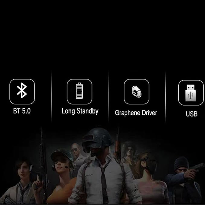 Twisted Minds G2 Wireless Headset Ergonomic Design - 300mAh Battery - Compatible with PC, PS5, Switch, & Android – Black - Desert Games