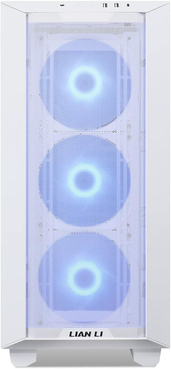 Lian Li LANCOOL III-W RGB Gaming Case - RGB White - Desert Games