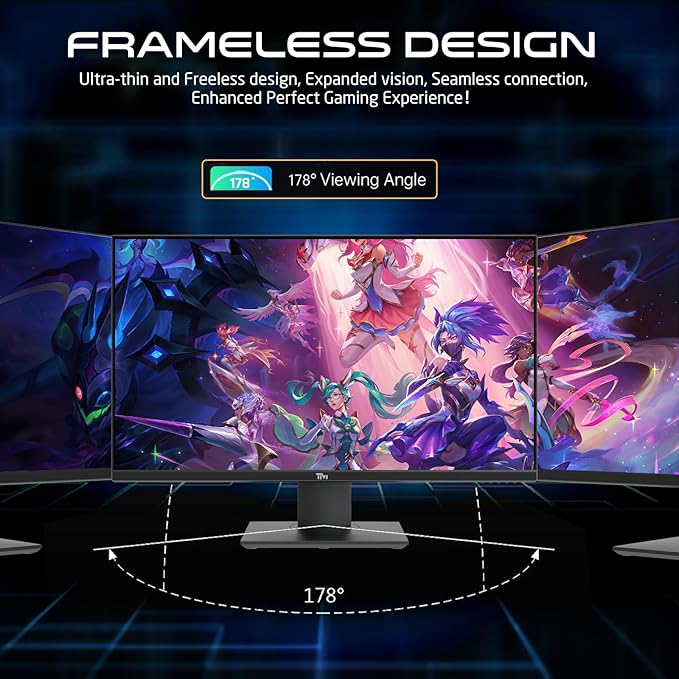 Twisted Minds 28" Uhd 144Hz Gaming Monitor-Fast Response Time 0.9Ms Led-3840*2160 Resolution Freesync And G-Sync Supported Monitor - Desert Games