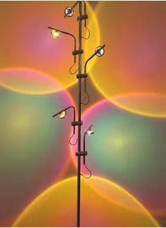 Gadgeton Modern RGB Sunset 5 Corner Light Floor Lamp - 745616 - Desert Games
