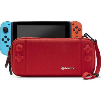 Tomtoc Nintendo Switch Slim Case - Red - Desert Games