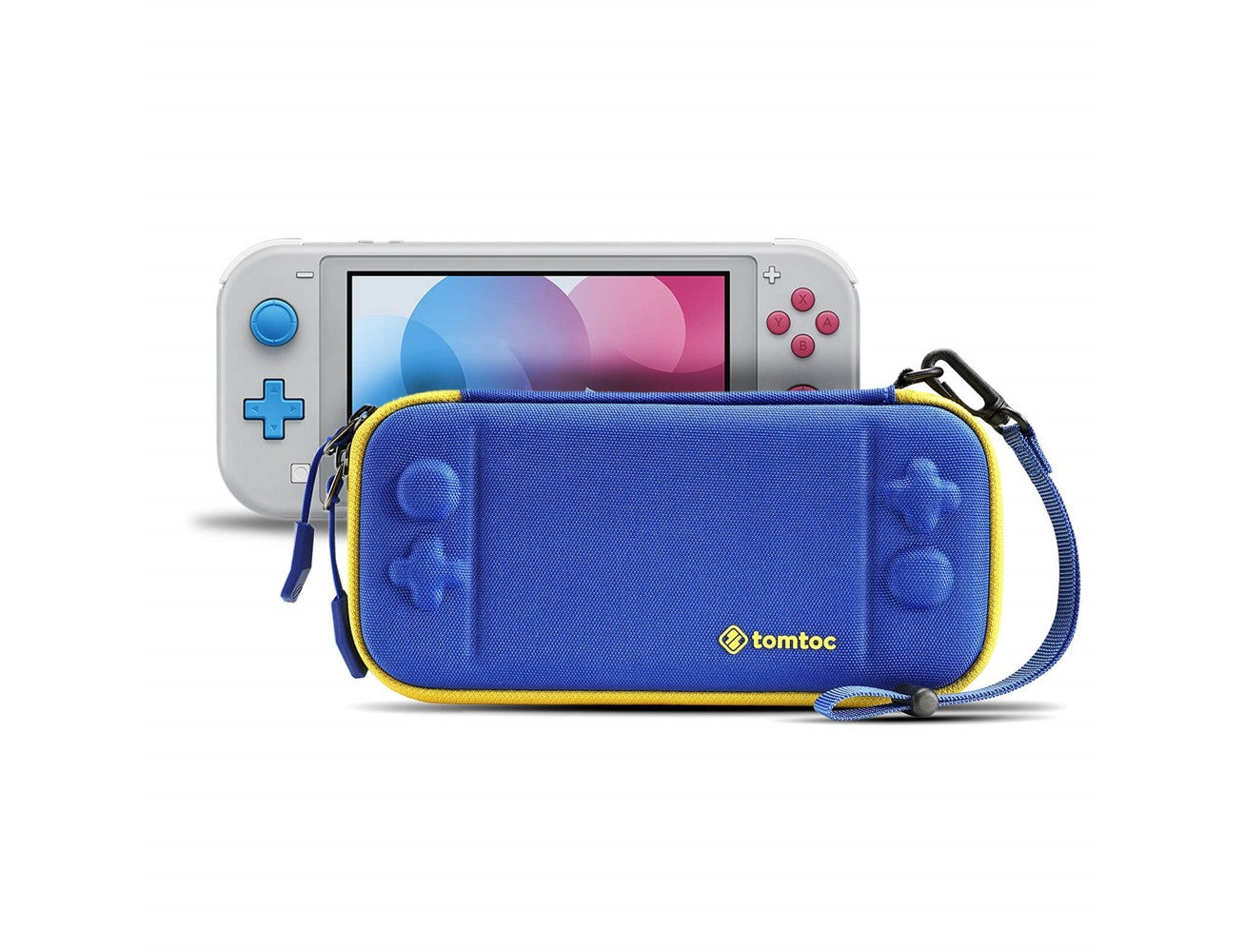 Tomtoc Nintendo Switch Lite Slim Case - Blue - Desert Games