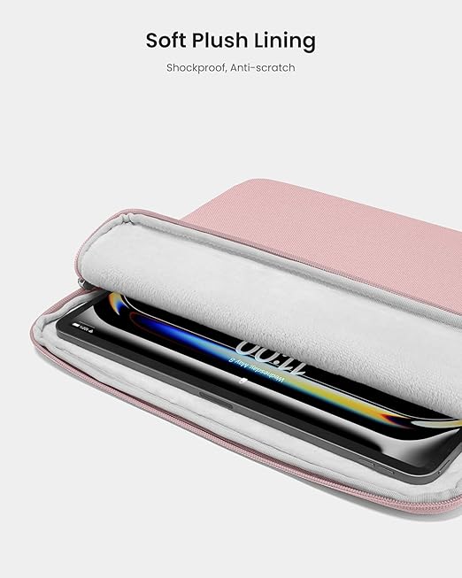 Tomtoc A18-A016 iPad Sleeve Case 10.5″ - Pink - Desert Games