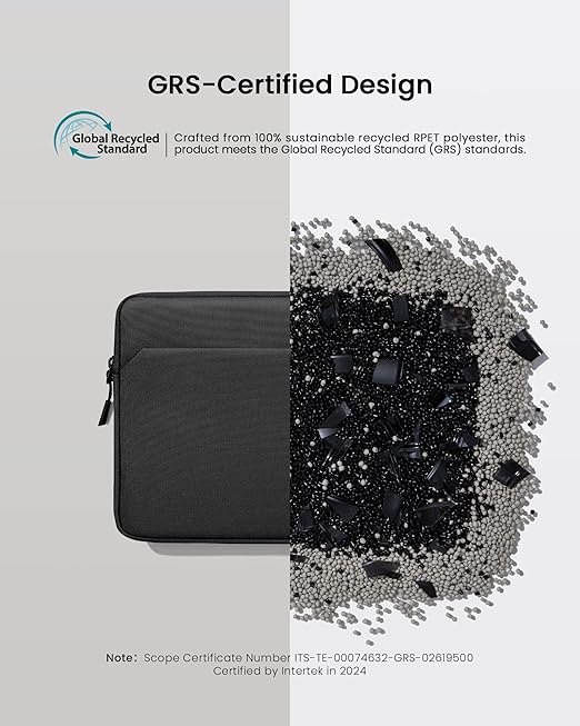 Tomtoc A18-A016 iPad Sleeve Case 10.5″ - Black - Desert Games