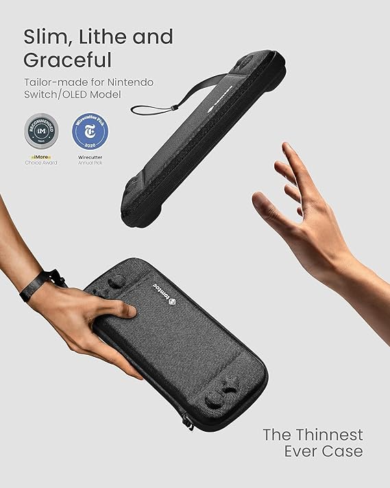 Tomtoc FancyCase-A05 NS Slim Case - Black - Desert Games