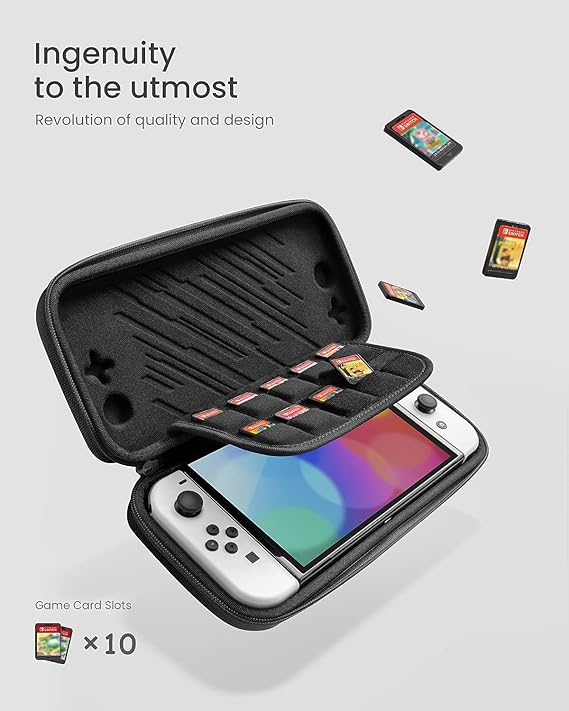 Tomtoc FancyCase-A05 NS Slim Case - Black - Desert Games