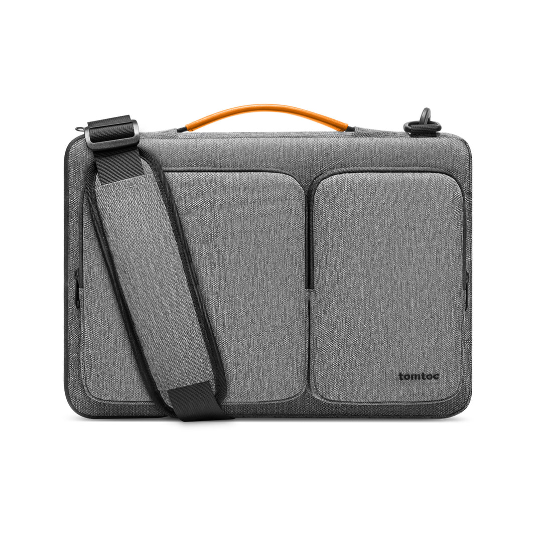 Tomtoc Defender-A42 Laptop Shoulder Bag for 13 inch MacBook Air/Pro - Gray - Desert Games