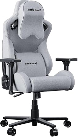 Anda Seat Kaiser Frontier XL Gaming Chair - Grey fabric - Desert Games