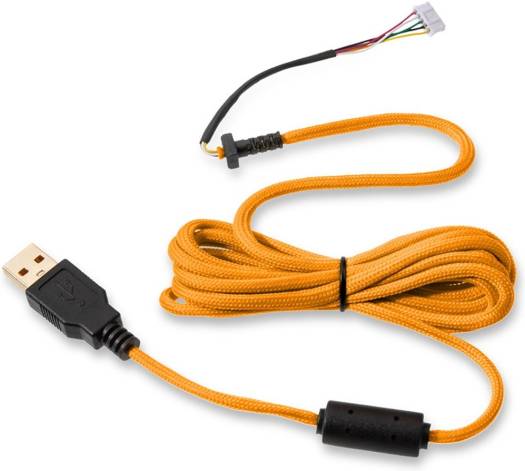 Glorious Ascended Cable V2, Highly Flexible & Ultra-light USB Mouse Cable, Gold G-ASC-GOLD - Desert Games