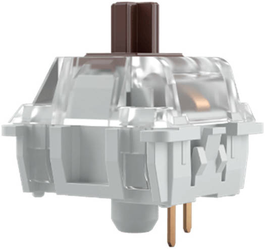 Glorious Gateron Mechanical Keyboard Switches, Brown Switch, 120pcs GAT-BROWN - Desert Games