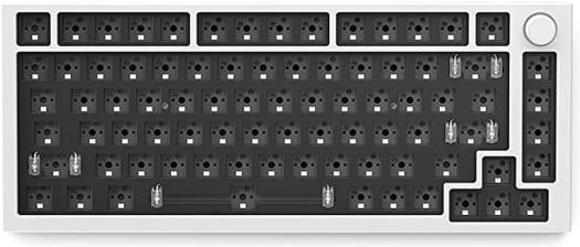 Glorious GMMK PRO 75% Alternative Top Frame - White GLO-ACC-P75-TF-EW - Desert Games