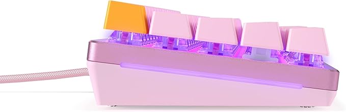 Glorious GMMK 2 Compact 65% Mechanical Gaming Keyboard - Pink GLO-GMMK2-65-RGB-P - Desert Games