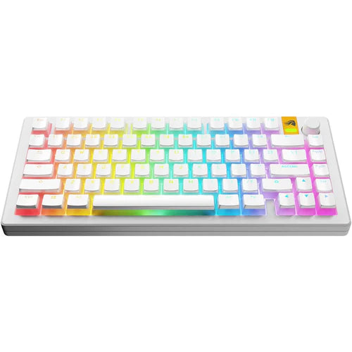 Glorious GPBT Aura V3 RGB Keycaps 130 Keys - White GLO-KB-ACC-KC-GPBT-AURA-WHT-US - Desert Games