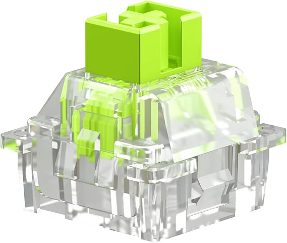 Glorious Gaming - Raptor Clicky Switches (36 PCS), Magnetic Switches for HE Hotswap Mechanical Keyboards - Desert Games