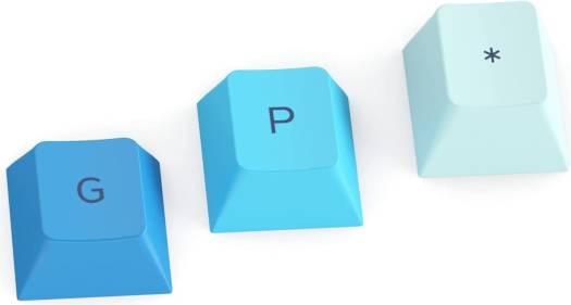 Glorious GPBT Dye Sublimated Keycaps - Caribbean Ocean GLO-KC-GPBT-CO - Desert Games