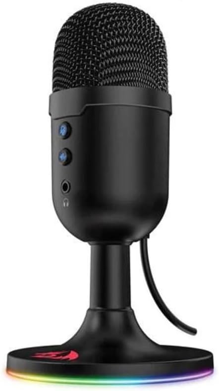 Redragon Pulsar GM303 Streaming Microphone - Black - Desert Games
