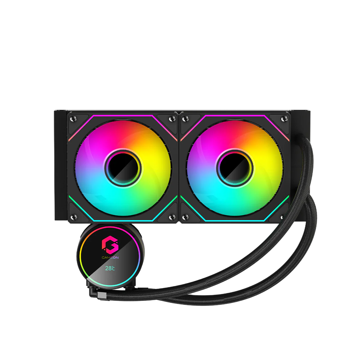 GAMEON GO-240 KRAKEN A380-BLK Liquid CPU Cooler - Black - Desert Games