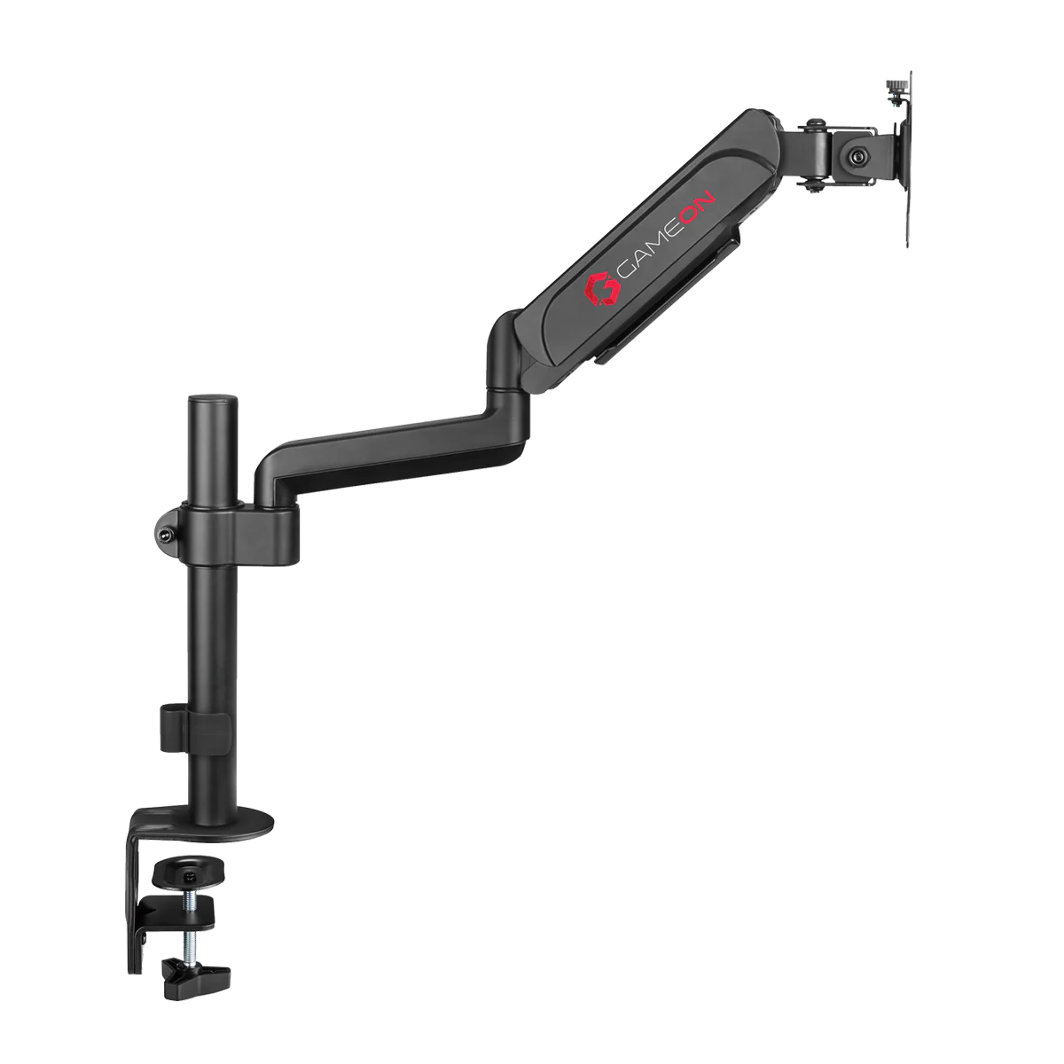 GAMEON GO-3363 Pole-Mounted Spring-Assisted Single Monitor Arm - Desert Games