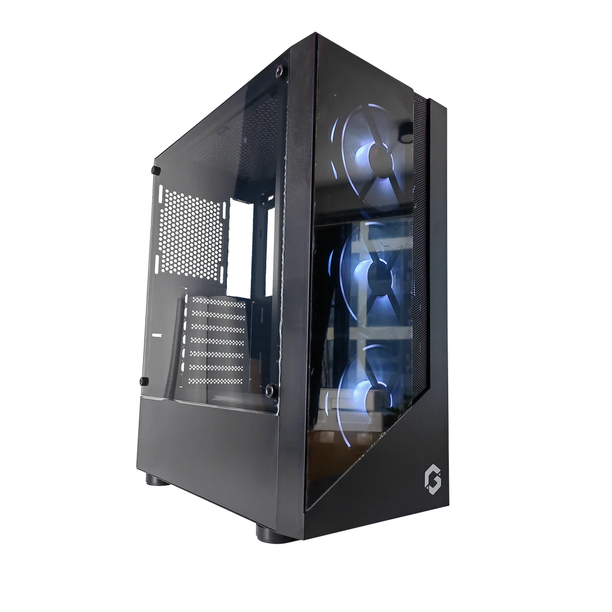 GAMEON TRIDENT II G-Series Mid Tower Gaming Case - Desert Games