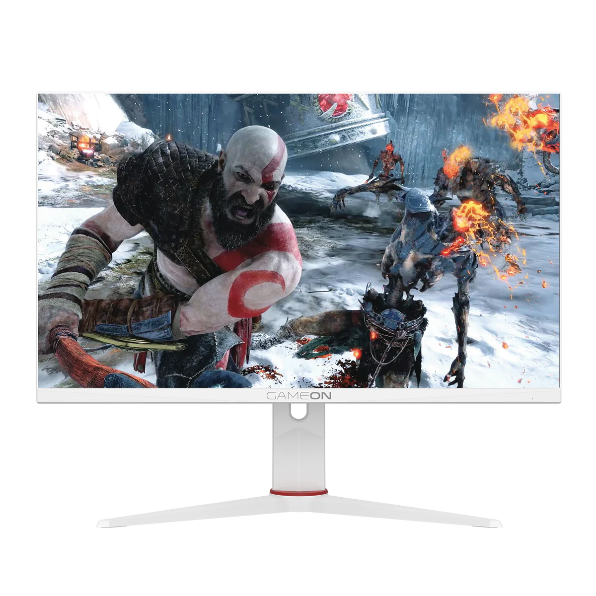 GAMEON GOA27FHD360IPS Artic Pro Series 27" FHD, 360Hz, MPRT 0.5ms, HDMI 2.1, Fast IPS Gaming Monitor (Supports PS5) - White - Desert Games