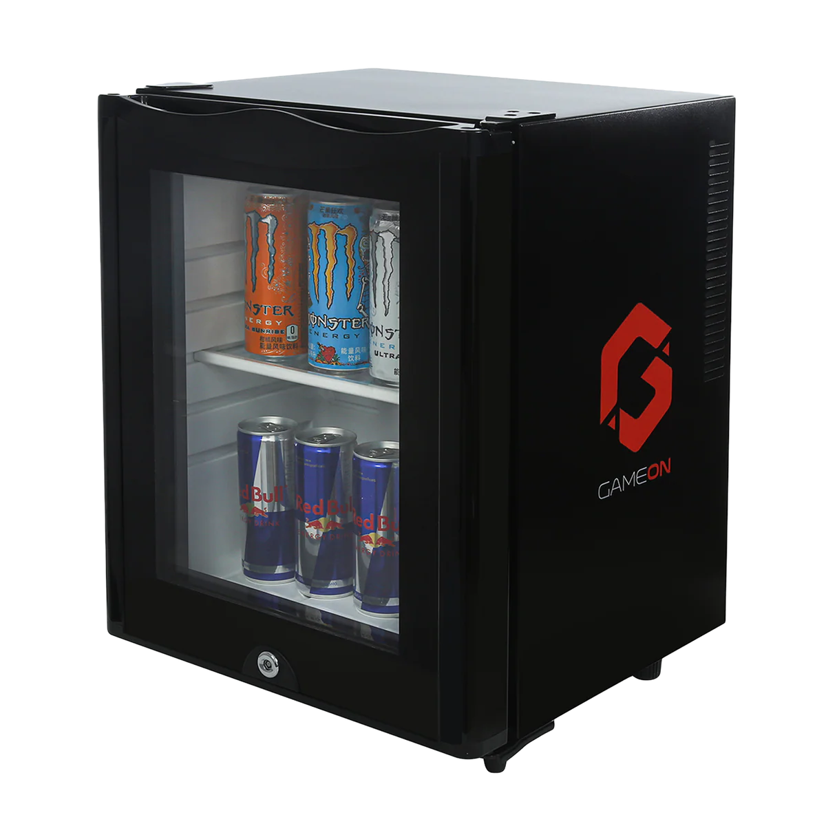 GAMEON - Frostbite Mini Gaming Fridge - 23 L - Desert Games