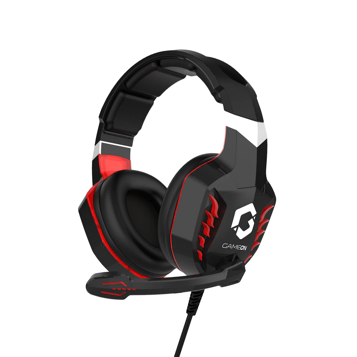 GAMEON GOK901 Nightfall LED Gaming Headset - Black - Desert Games