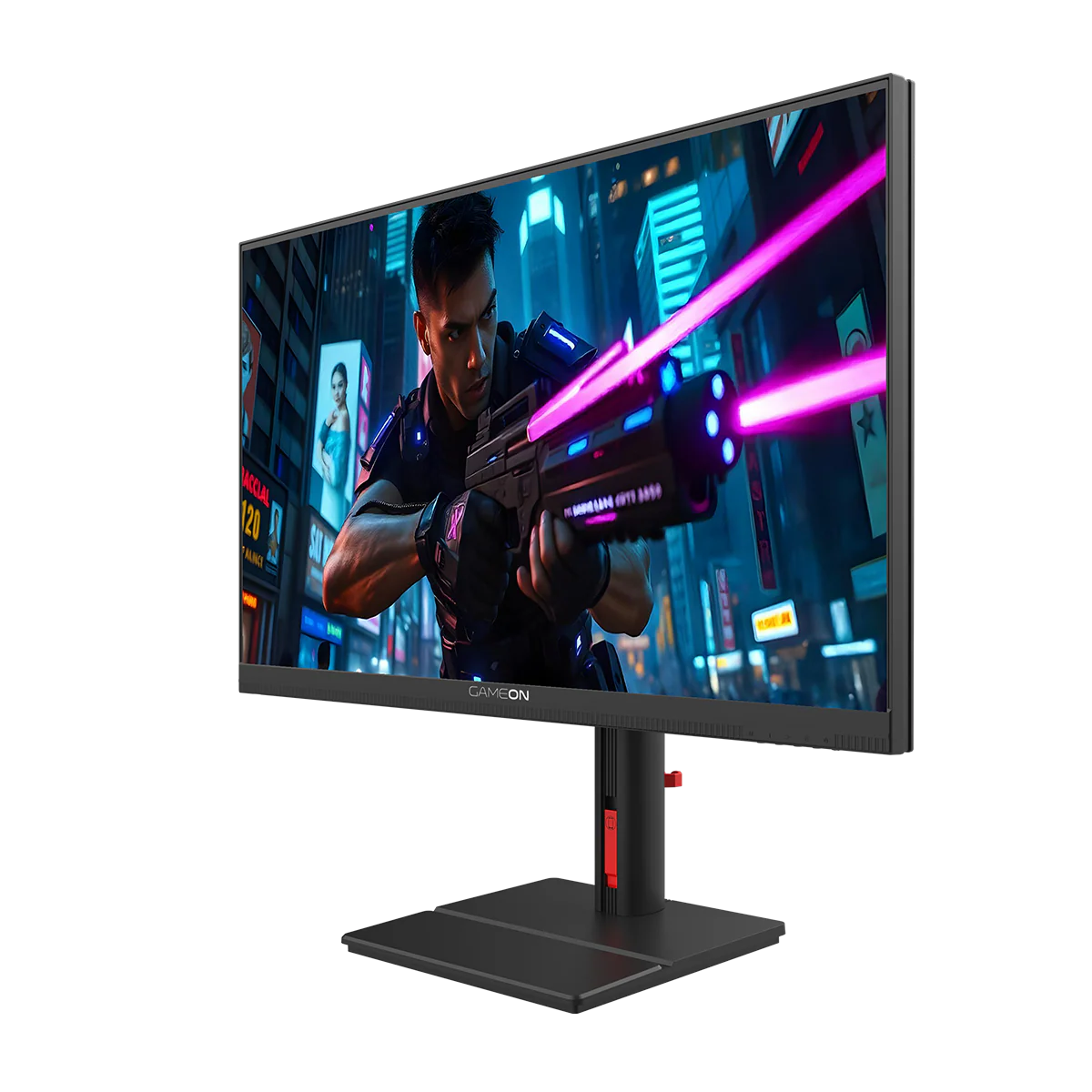 GAMEON GOML27QHD180IPS Midnight Signature Series 27" QHD, 180Hz, MPRT 0.5ms, HDMI 2.1, Fast IPS Mini LED Gaming Monitor (Supports PS5) - Black - Desert Games