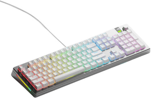 Glorious GMMK 3 Pro Prebuilt 100% Wired Keyboard - Silver GMMK3-PRO100-FOX-W-S - Desert Games