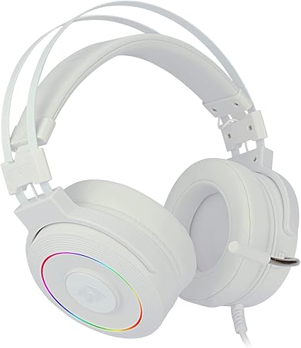 Redragon Lamia 2 H320W RGB Gaming Headset - White - Desert Games