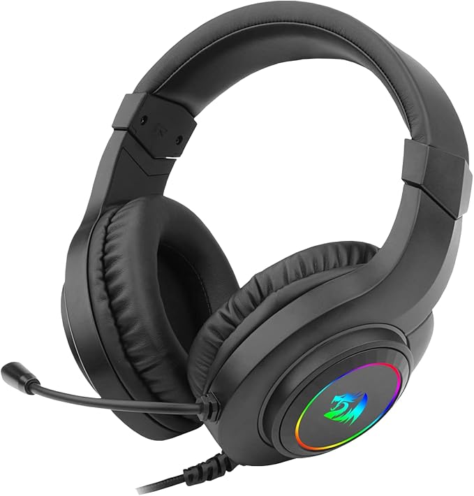 Redragon HYLAS H260 RGB Wired Gaming Headset - Black - Desert Games