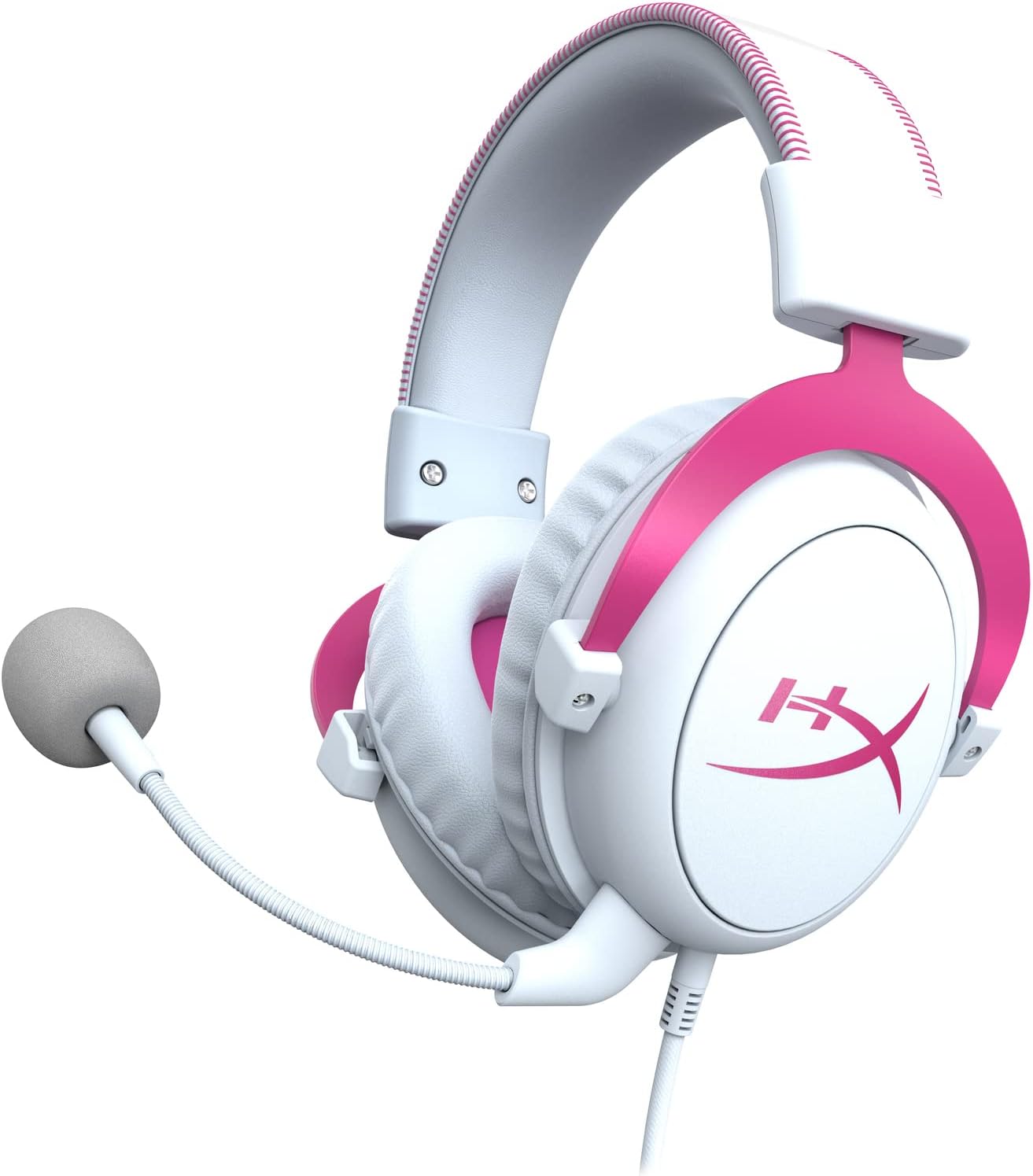 HyperX Cloud II - Gaming Headset – White/Pink - Desert Games