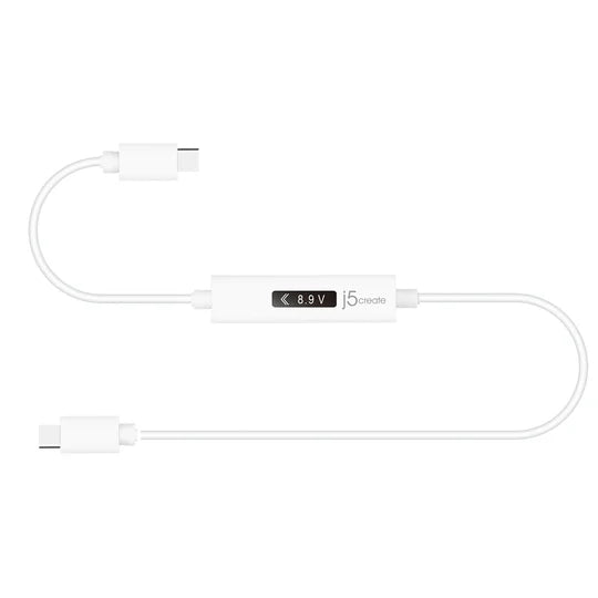 J5 Create USB-C™ Dynamic Power Meter Charging Cable - USB-C® to USB-C - Desert Games