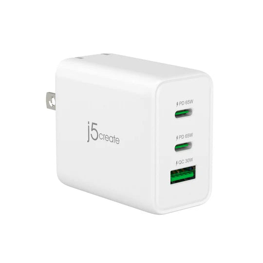 J5 Create 65W GaN USB-CĀ® 3-Port Charger - Desert Games