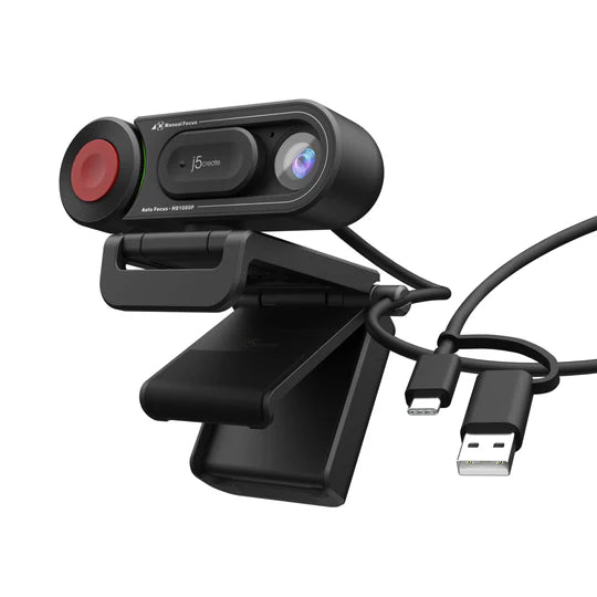 J5 Create HD Webcam with Auto & Manual Focus Switch - Desert Games
