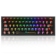 Redragon K617CTB RGB 60% Wired RGB Gaming Keyboard - Black - Desert Games