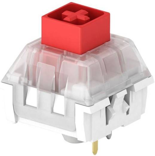 Glorious PC Gaming Race Kailh Box Mechanical Keyboard Switches, Suits with the GMMK Keyboard, Red, 120 Pcs KAI-RED - Desert Games