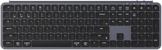 Keychron B6 Pro Wireless Keyboard, Full-Size, Ultra-Slim, English-Arabic Layout, Wireless, Space Grey B6P-K1-AR - Desert Games