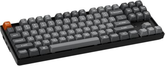 Keychron K8 Max QMK Wireless Mechanical Keyboard, English-Arabic Layout, Red Switch - Black K8M-J1-AR - Desert Games